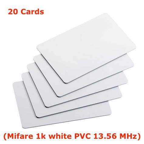 mifare pvc card printable|MIFARE Classic 1K RFID Blank PVC Cards, 13.56MHz, Printable .